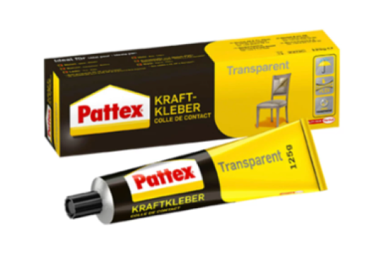 Pattex Kraftkleber transparent 125 g, 1419344
